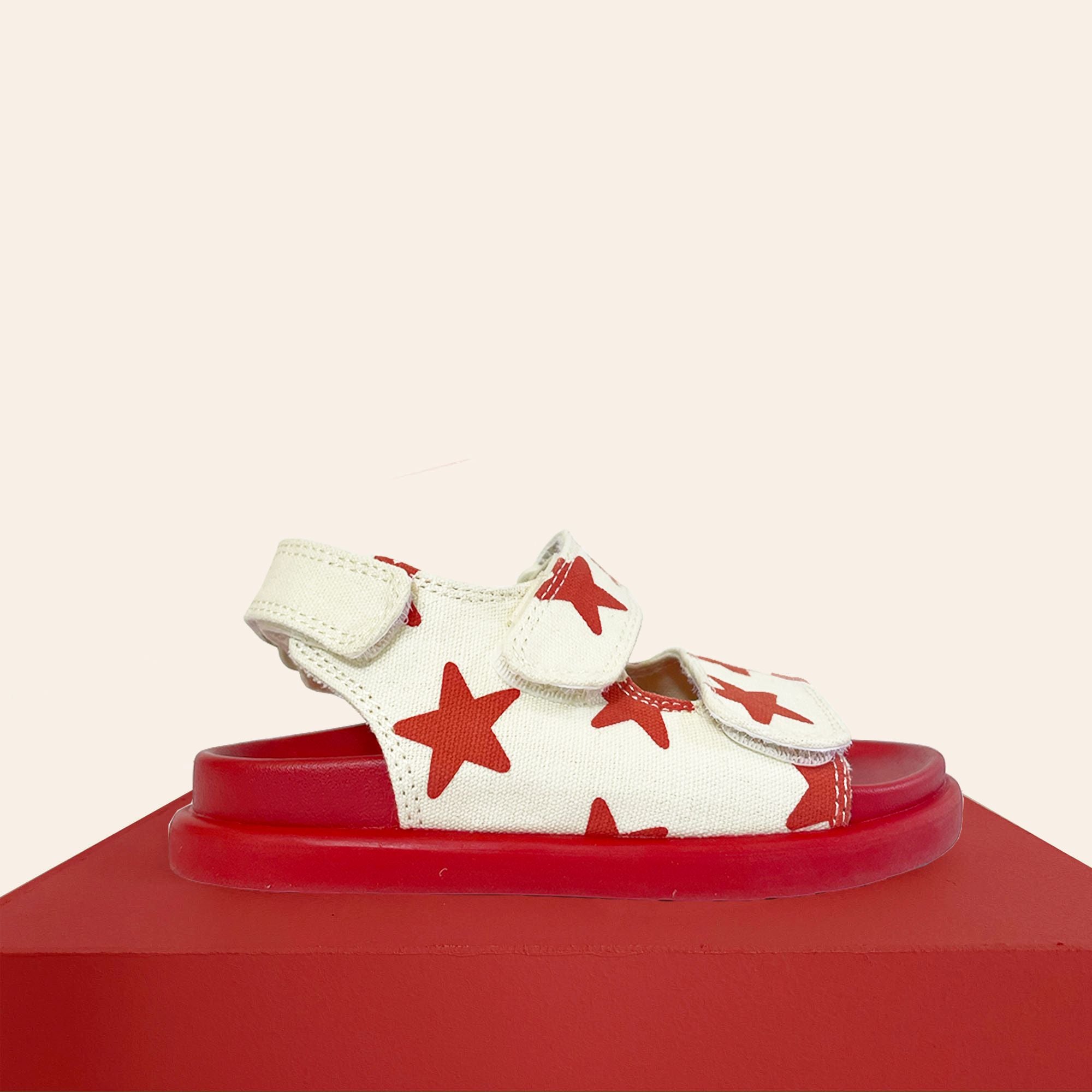 piccolini x by billie sandal - red star (limited edition)