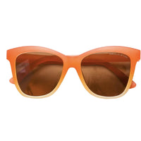 grech & co iconic wayfarer polarized sunglasses - sienna ombre (junior)