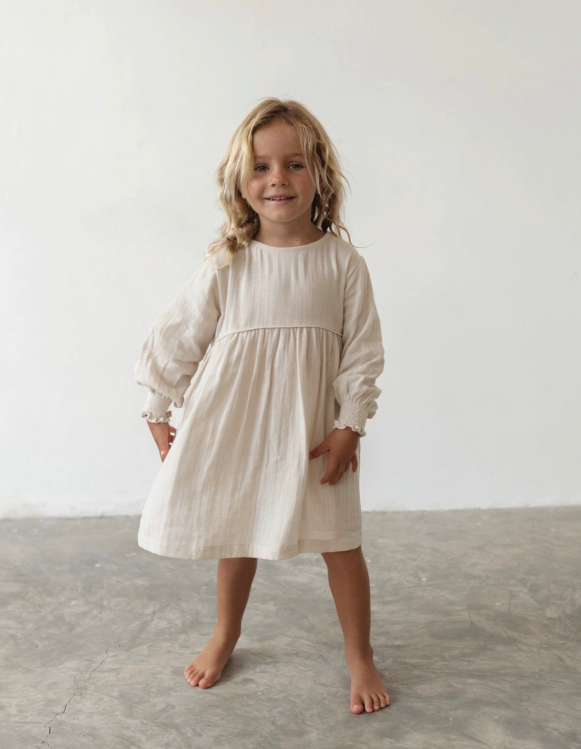 illoura the label yumi dress - natural