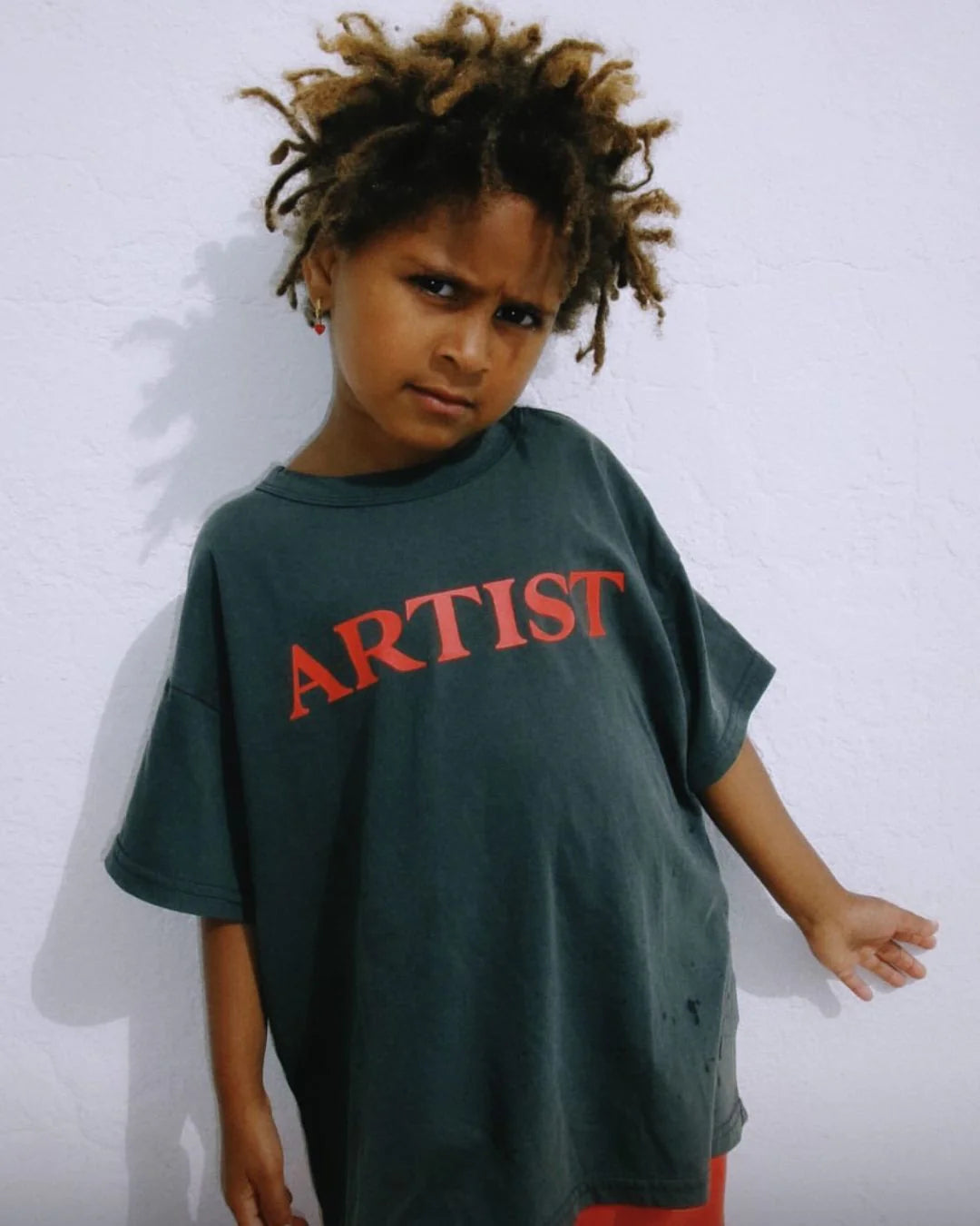 ziggy zaza artist tee - racer red