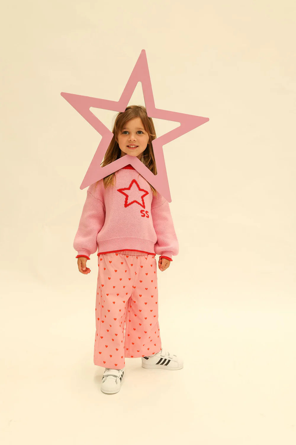 sunday siblings fruit loops pants - hearts