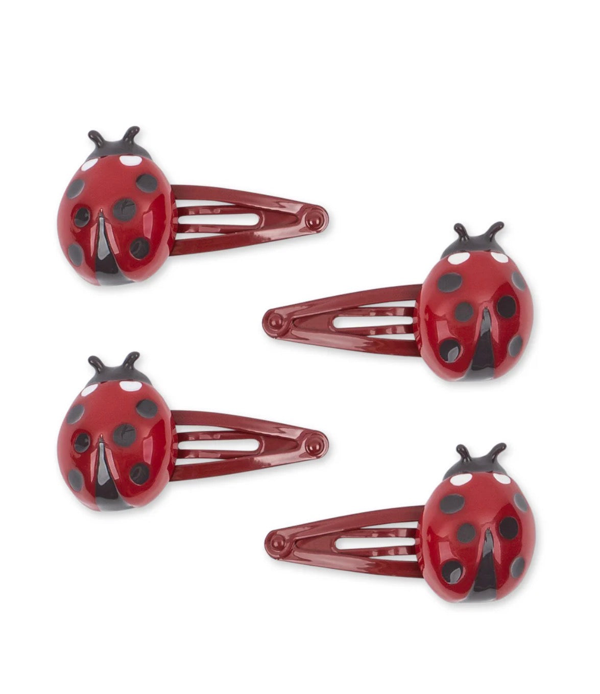konges slojd ladybug 4 pack hair clips