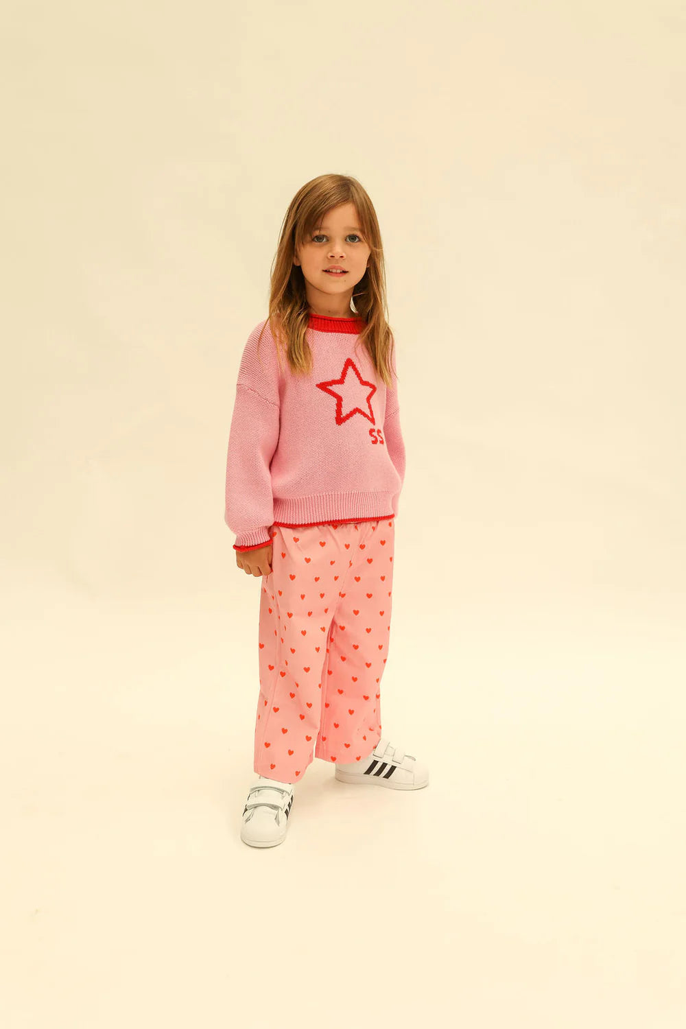 sunday siblings fruit loops pants - hearts