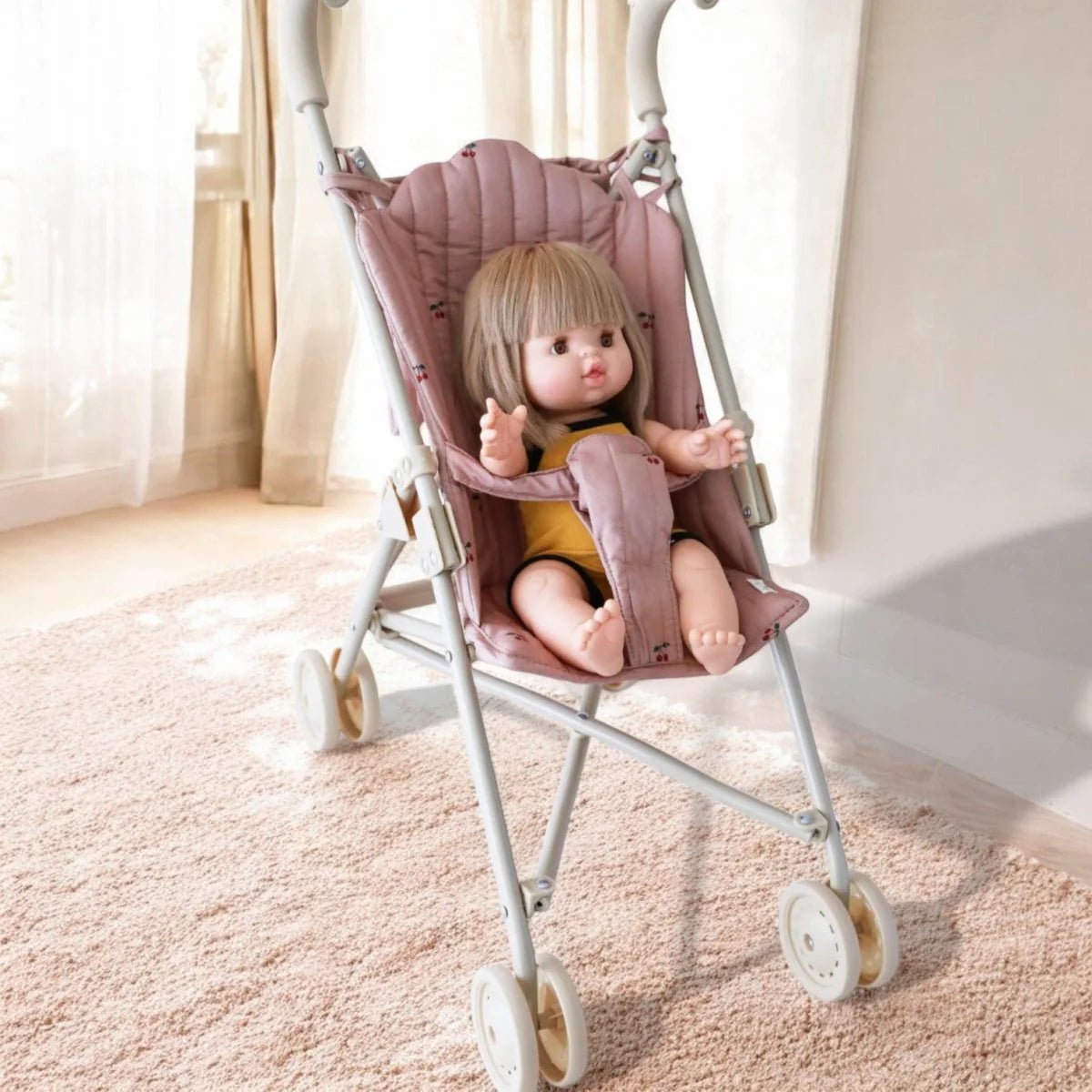 konges slojd doll stroller - cherry blush