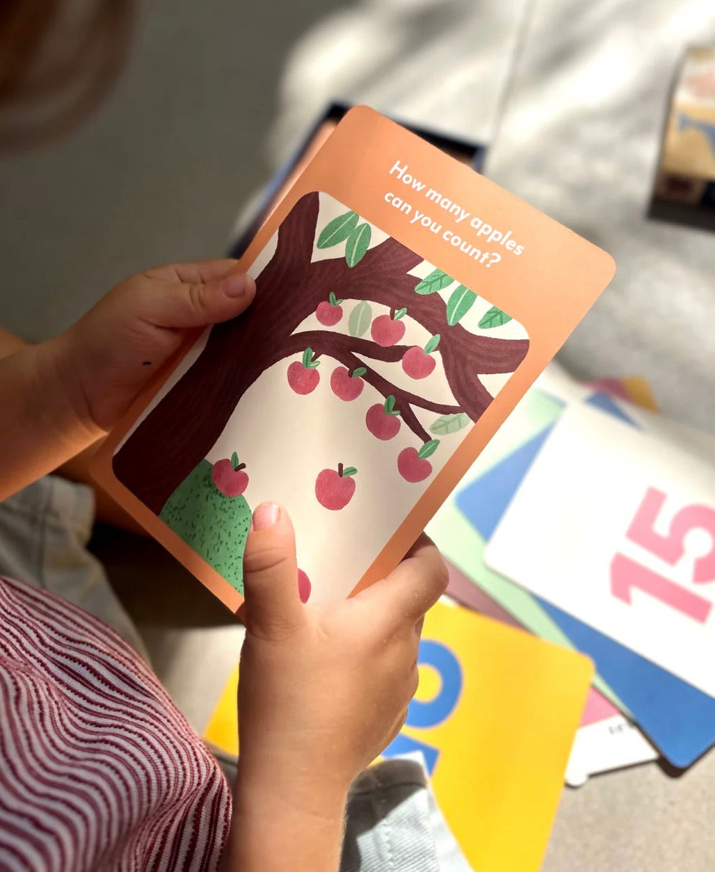 lauren sissons illustrated flashcards -  numbers