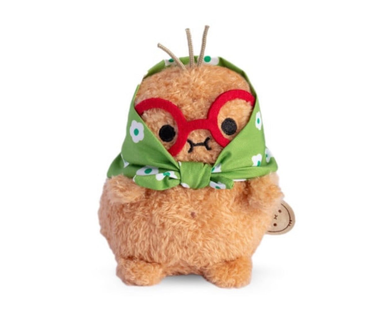 noodoll grandma ricespud mini sitting plush toy