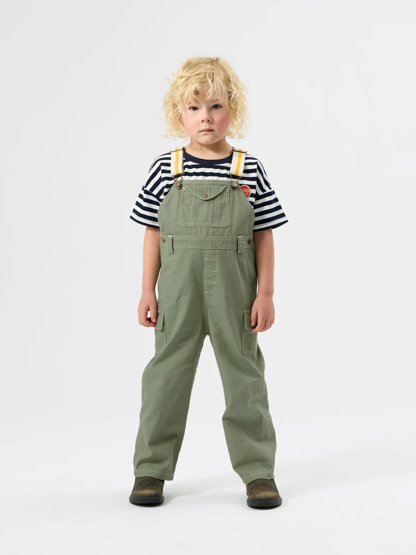 goldie + ace carpenter utility austin overalls