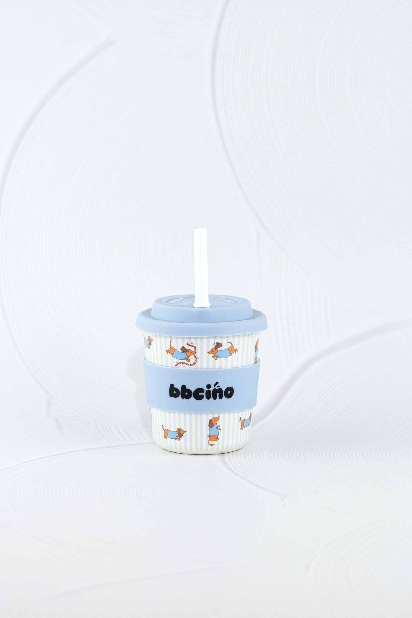 bbcino cup - dash in blue - 240ml