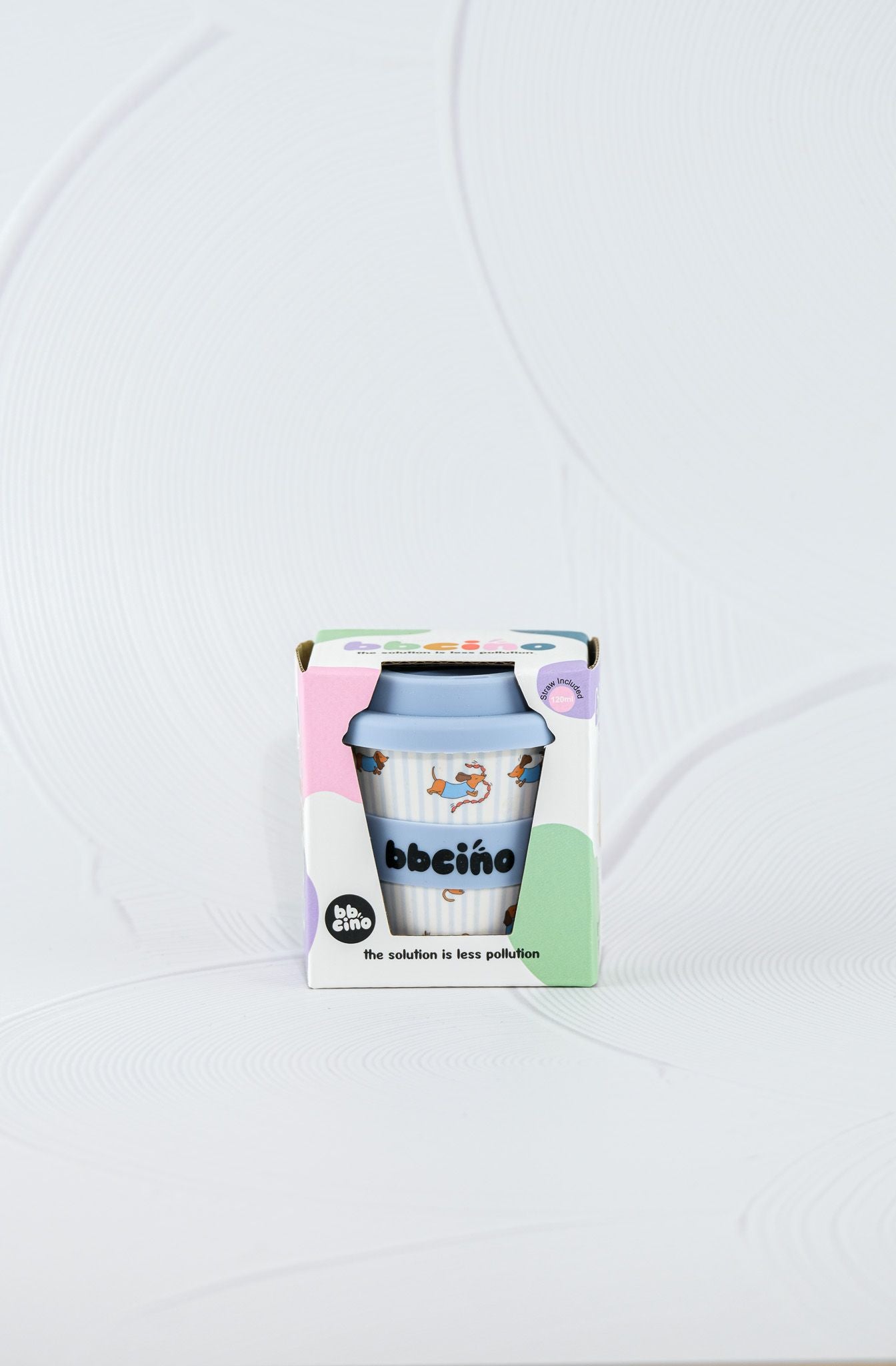 bbcino cup - dash in blue - 120ml