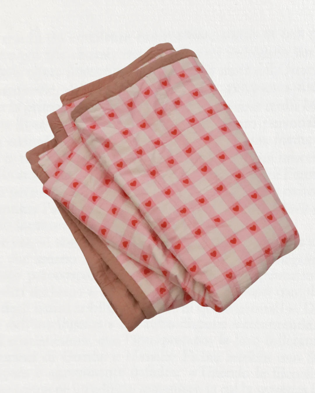 play linen heirloom hearts reversible quilt