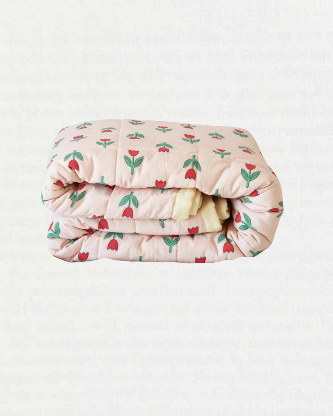 play linen tulip garden reversible quilt