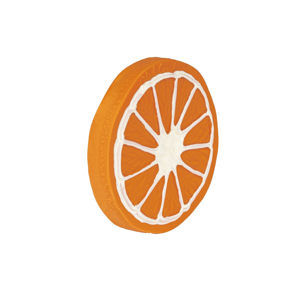 oli & carol - clementino the orange teether