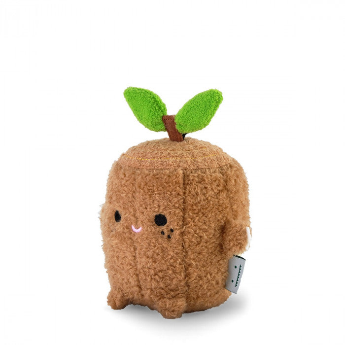 noodoll ricelogi mini plush toy - tree stump