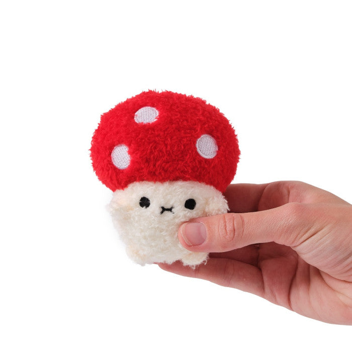 noodoll ricemogu keyring - red & white mushroom