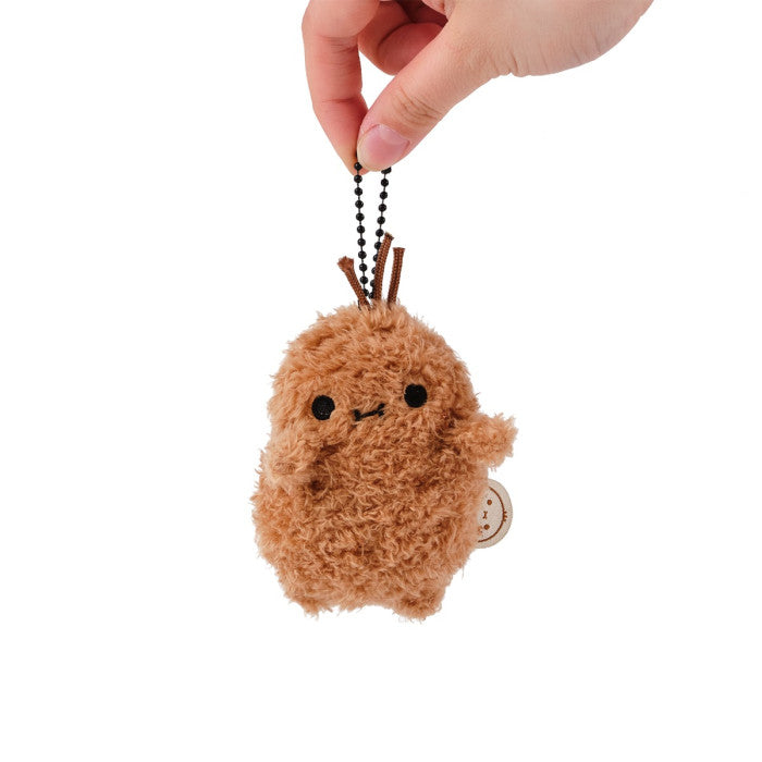 noodoll ricespud keyring - beige potato