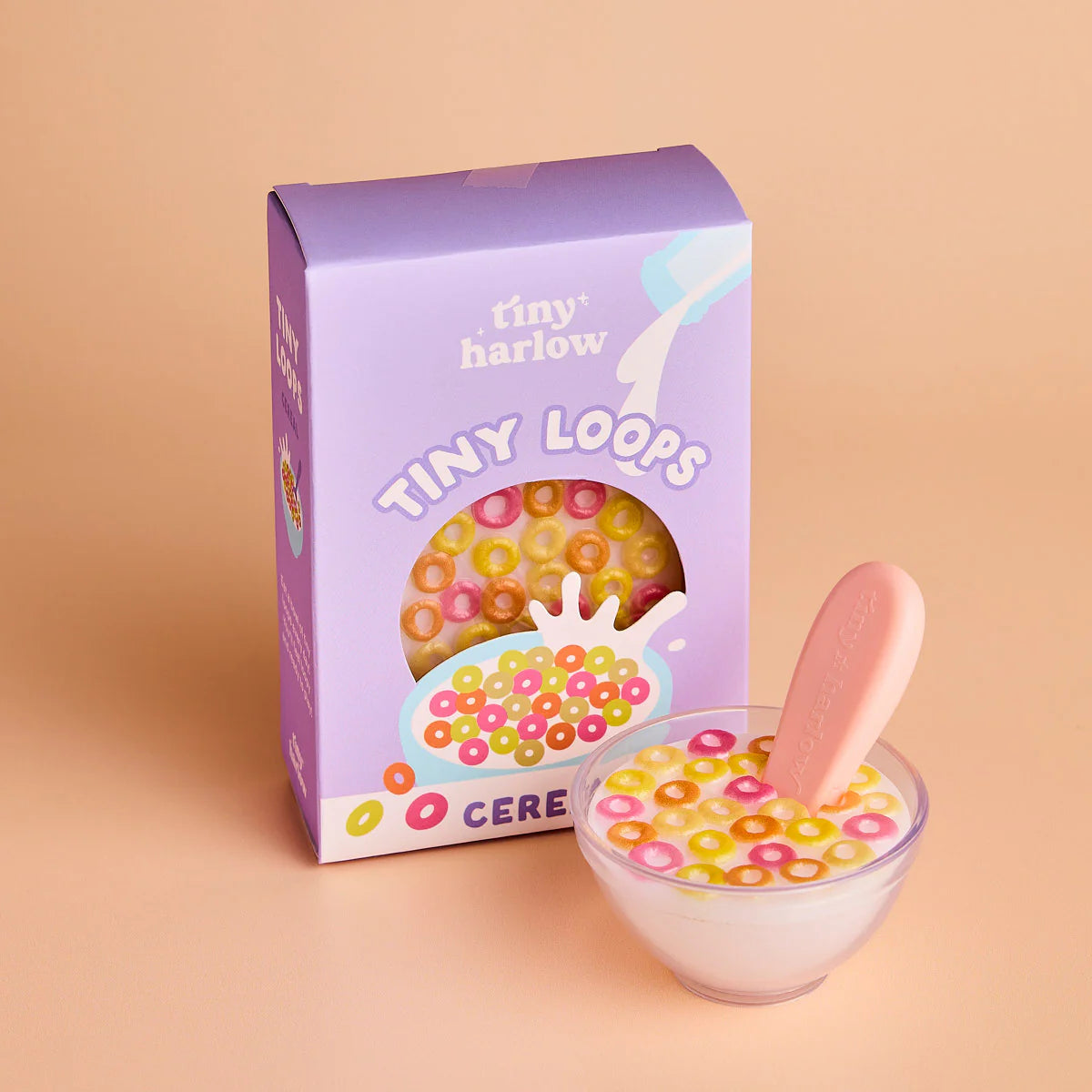 tiny harlow tiny tummies tiny loops cereal bowl