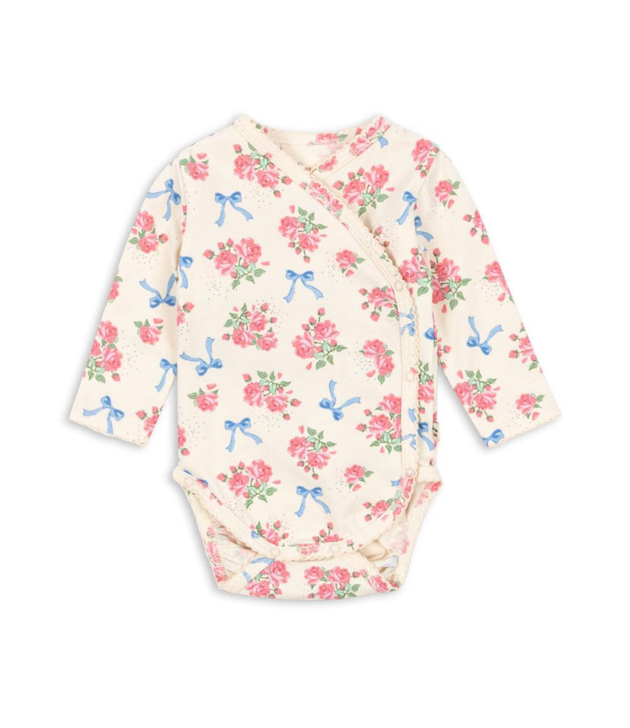 konges slojd basic ls newborn body gots - bella rosita
