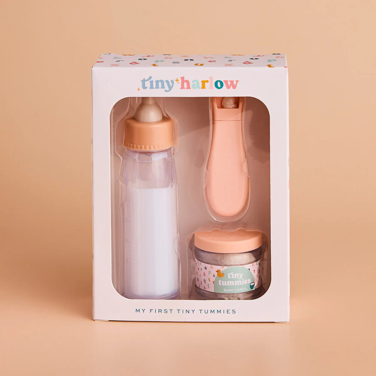 tiny harlow my first tiny tummies gift pack