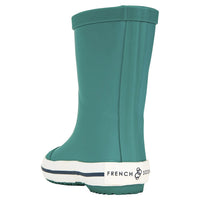 french soda kids natural rubber gumboot - sea green