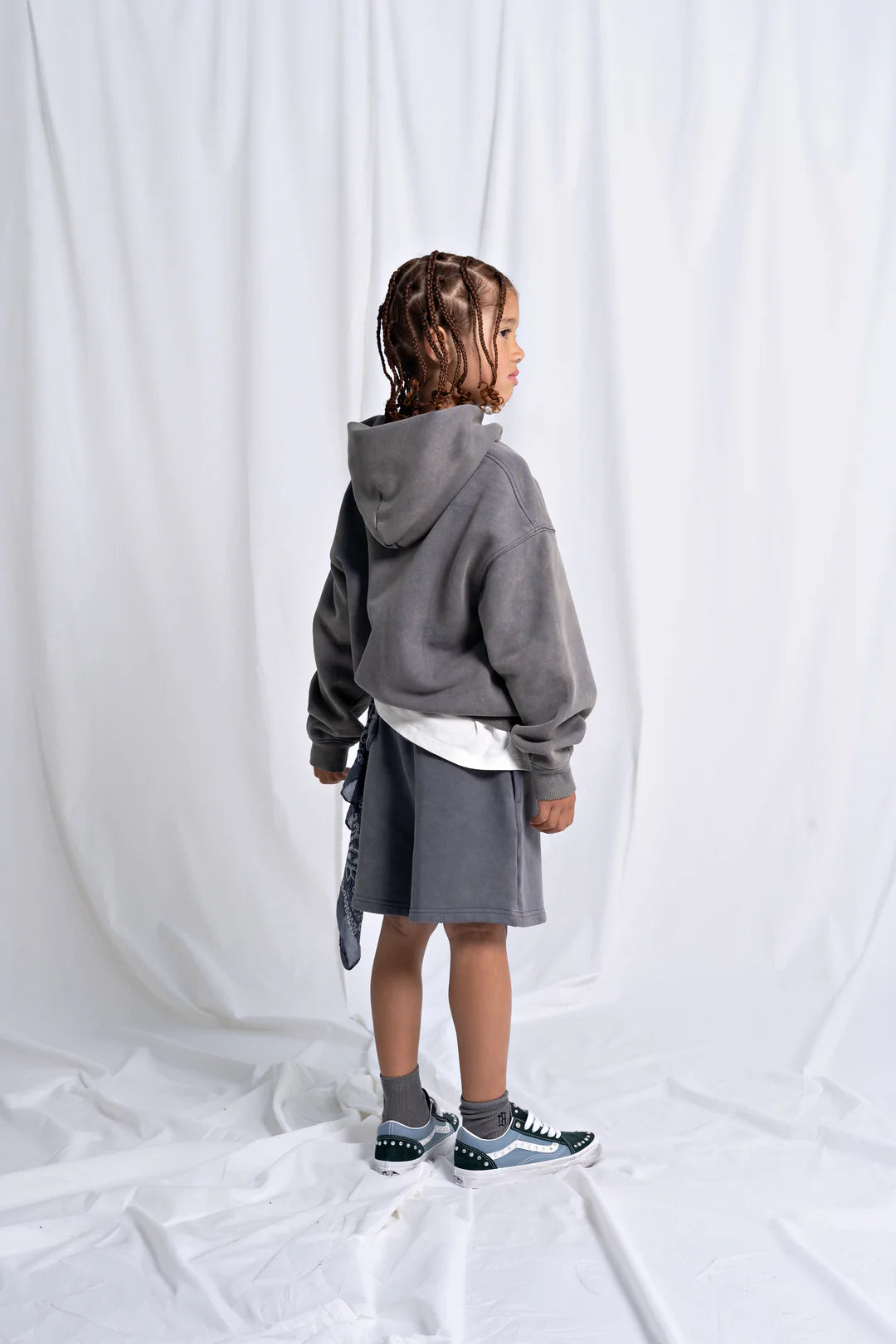 house of basicz the hoodie destroyed - washed ink
