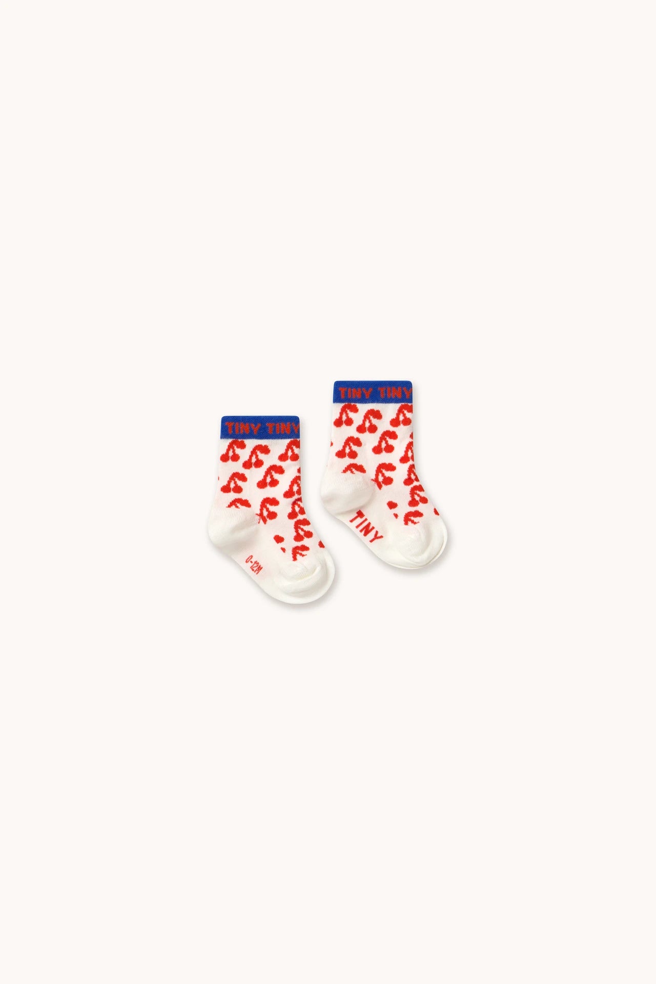 tiny cottons baby cherries medium socks