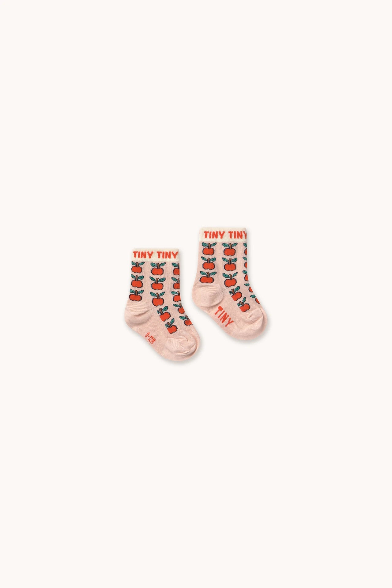 tiny cottons baby apples medium socks