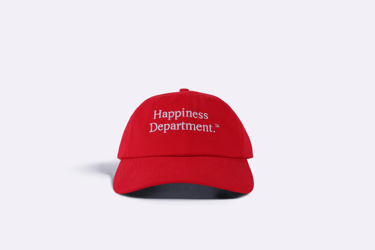 bbobbie happiness department dad cap in red