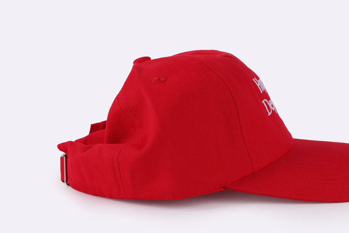 bbobbie happiness department dad cap in red
