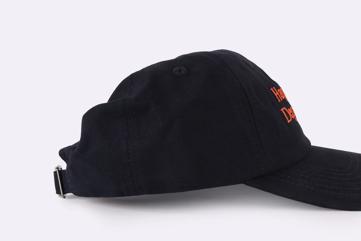 bbobbie happiness department dad cap in dark navy