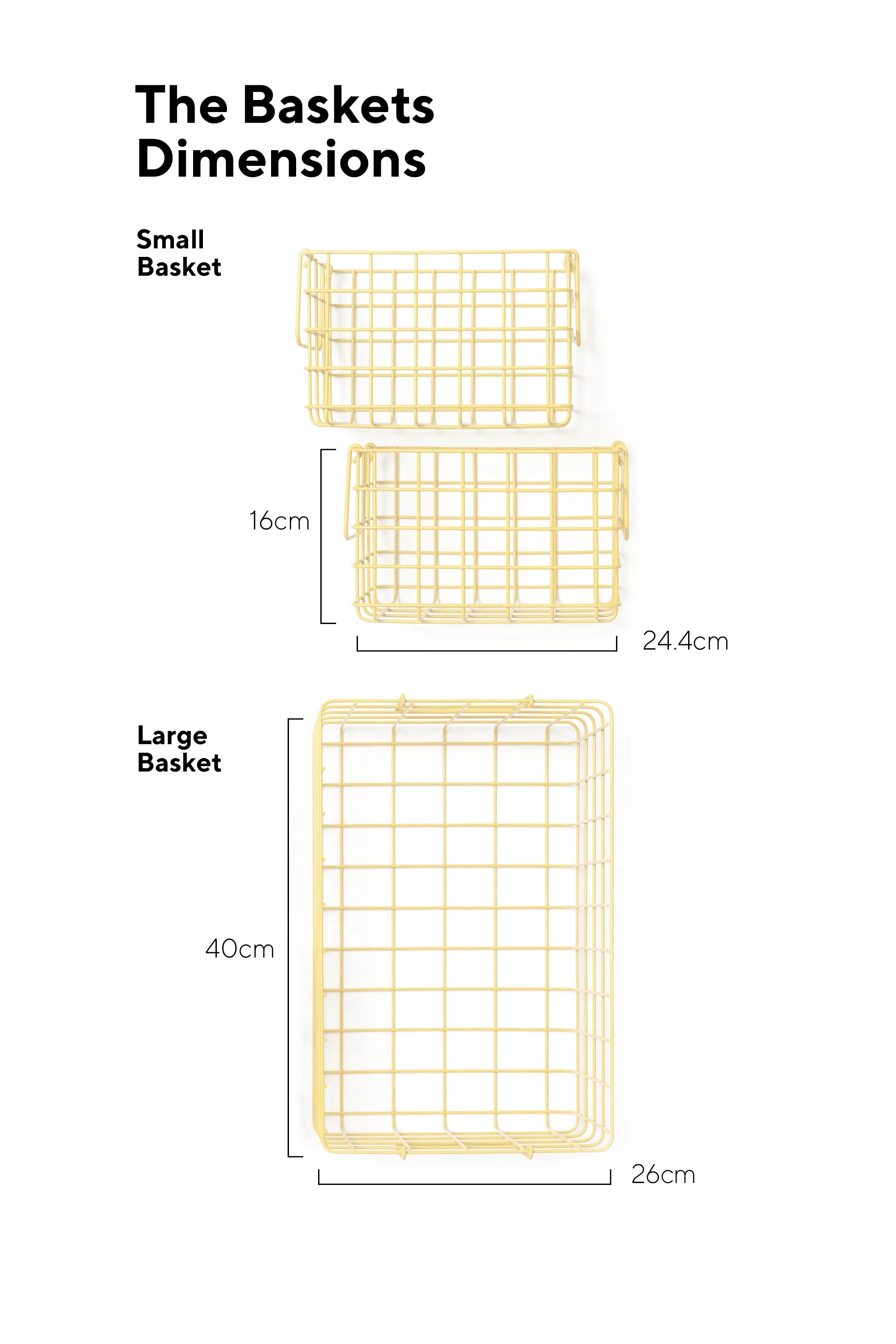 mustard made the baskets - butter