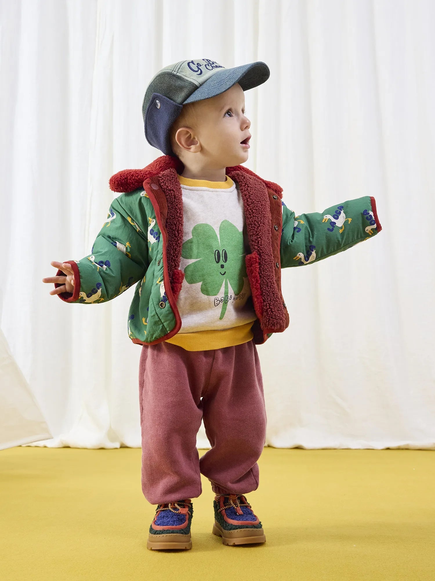 bobo choses baby curve bobo jogging pants
