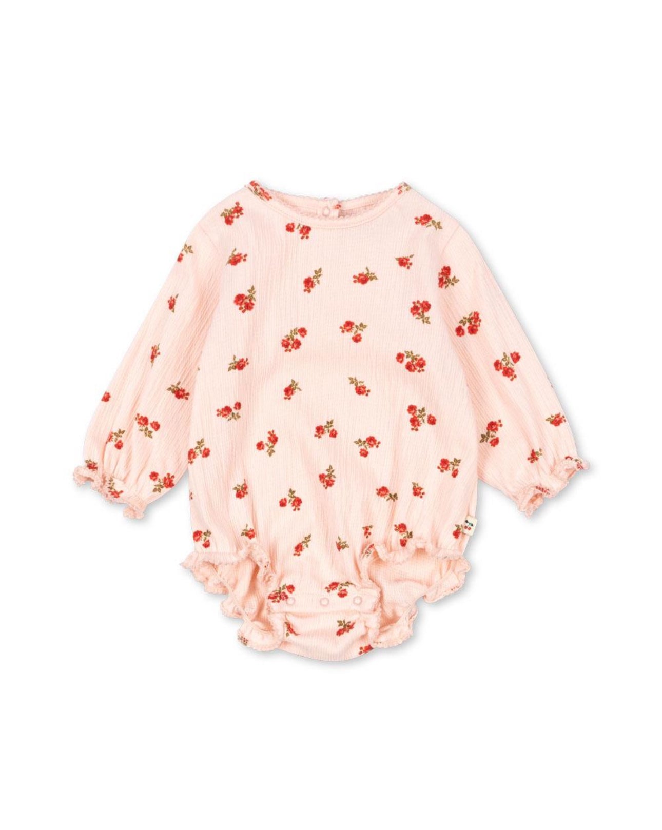 konges slojd chleo romper gots - rosa pink
