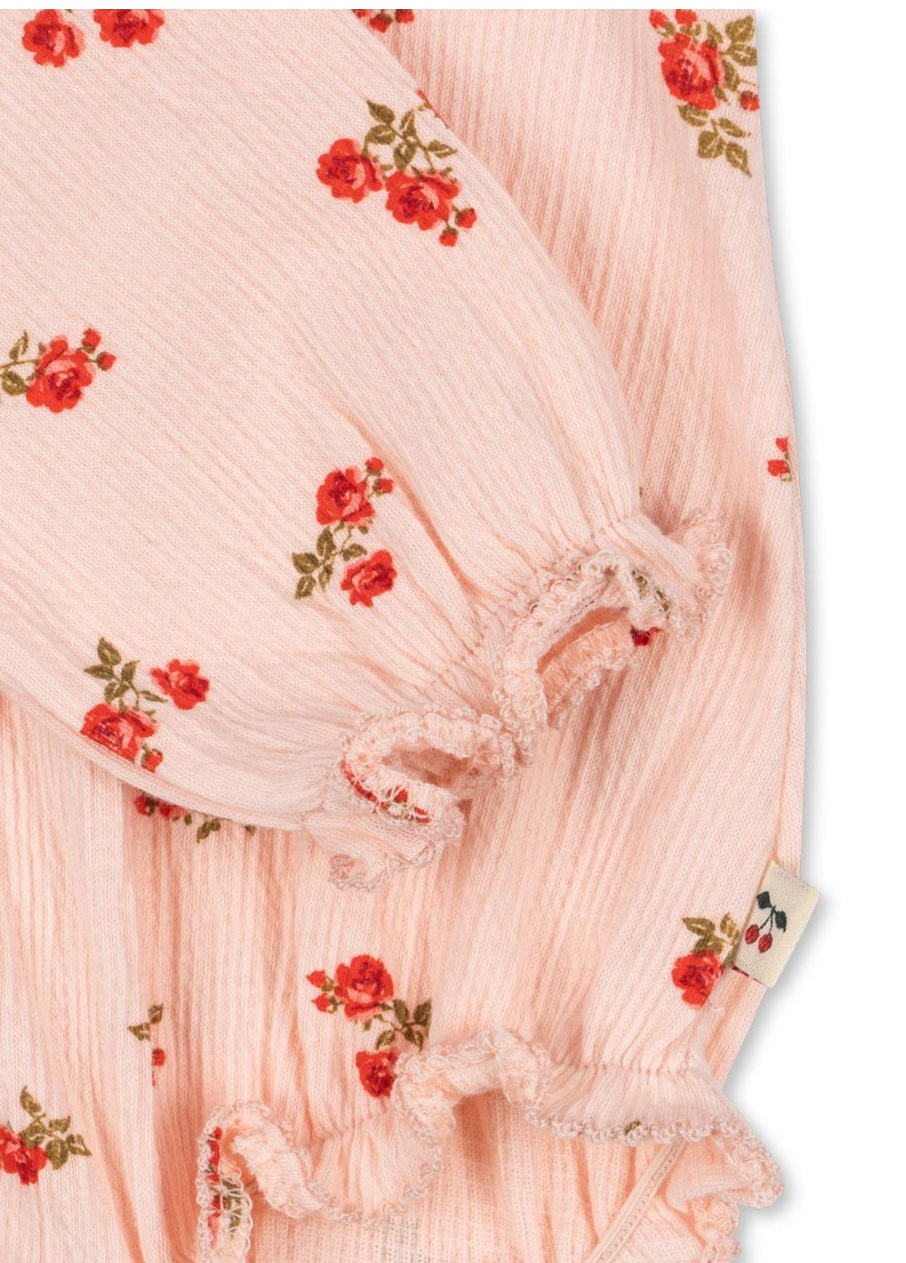 konges slojd chleo romper gots - rosa pink