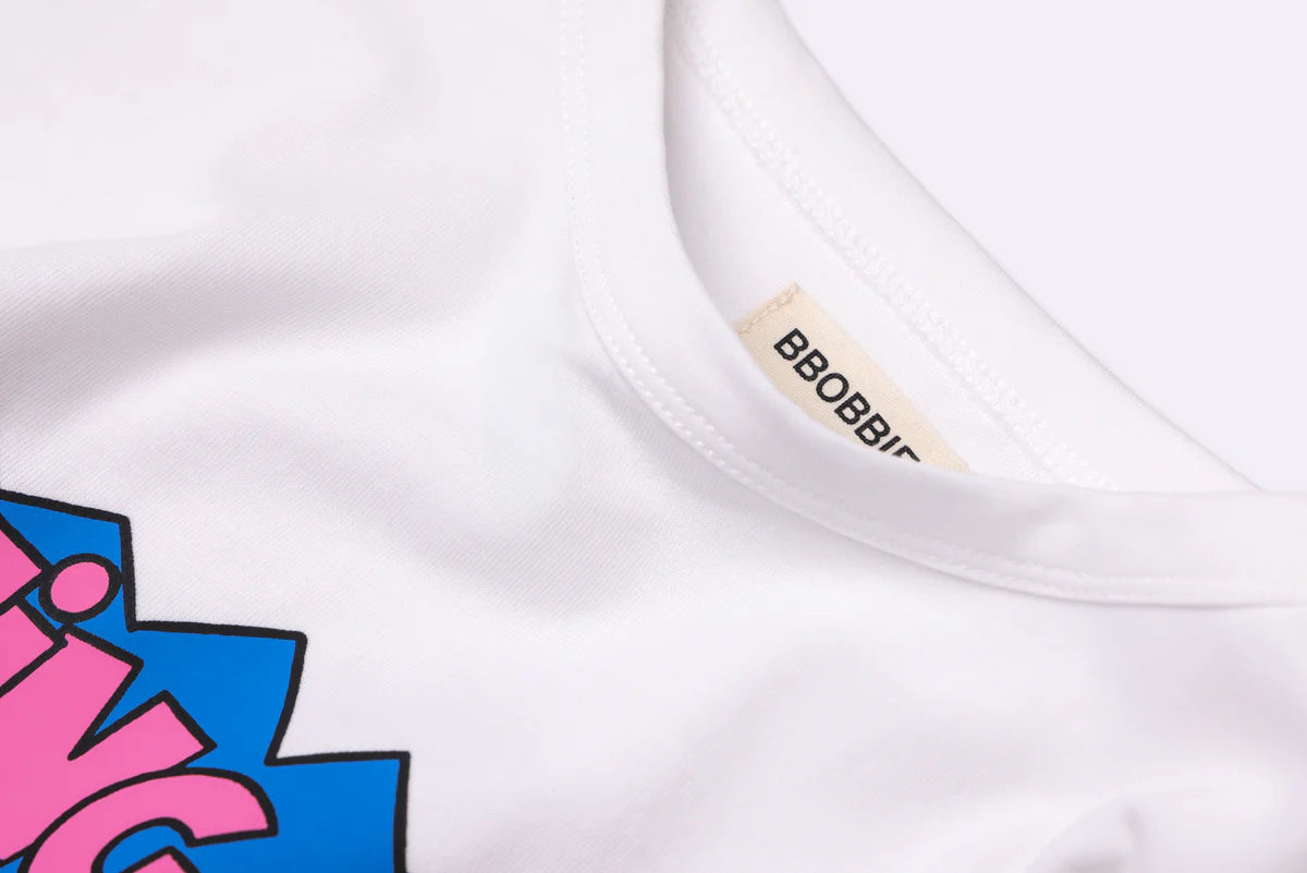 bbobbie being kind is cool tee in white