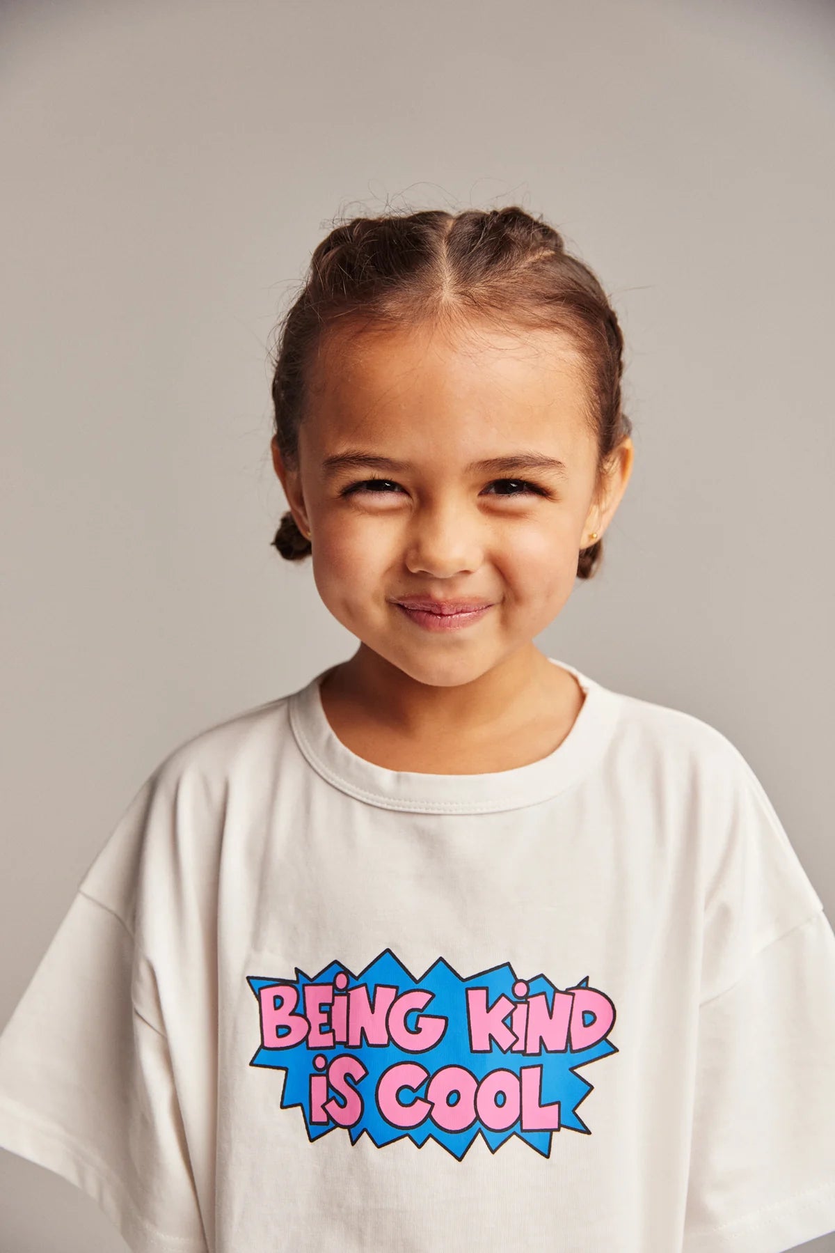 bbobbie being kind is cool tee in white