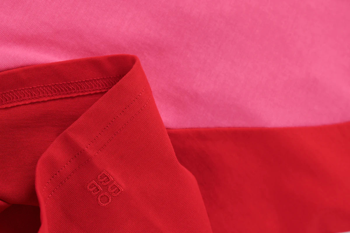bbobbie raglan top - red / pink