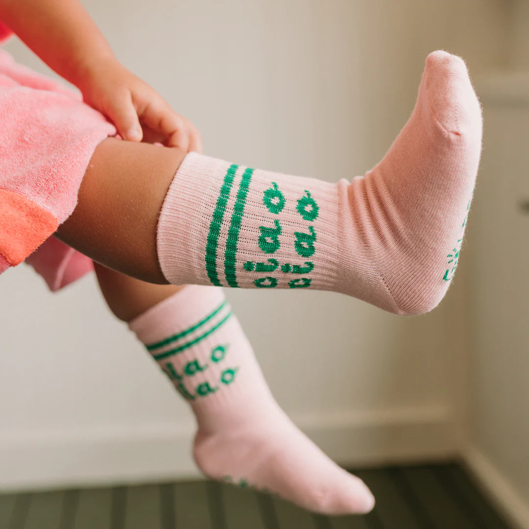 golden children ciao ciao socks - pink parfait