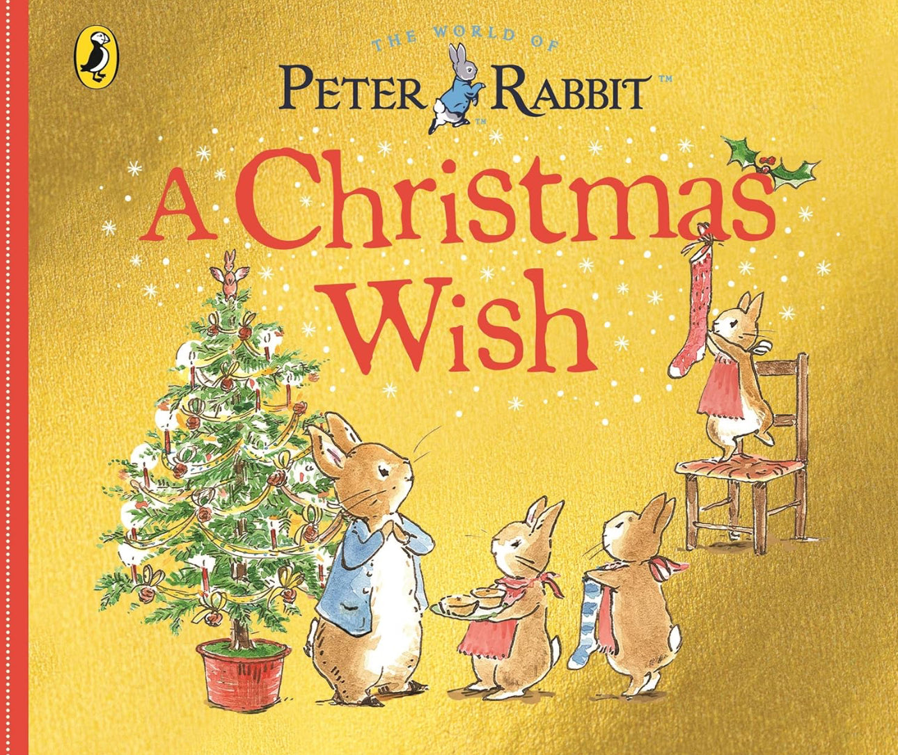 book - peter rabbit a christmas wish - a festive board book