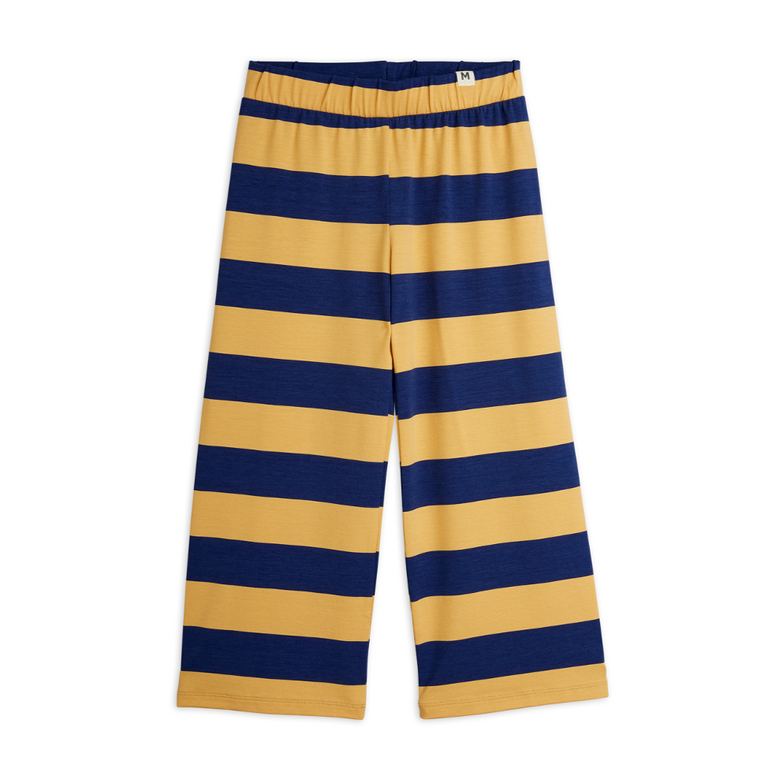 mini rodini block stripe trousers