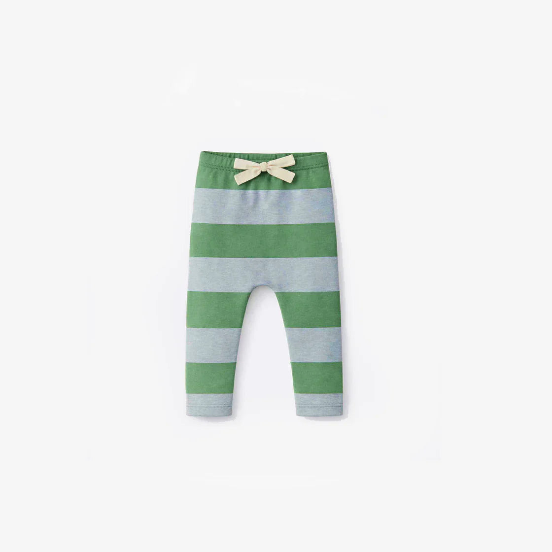 the rest roll-up simple pants - rugby stripe