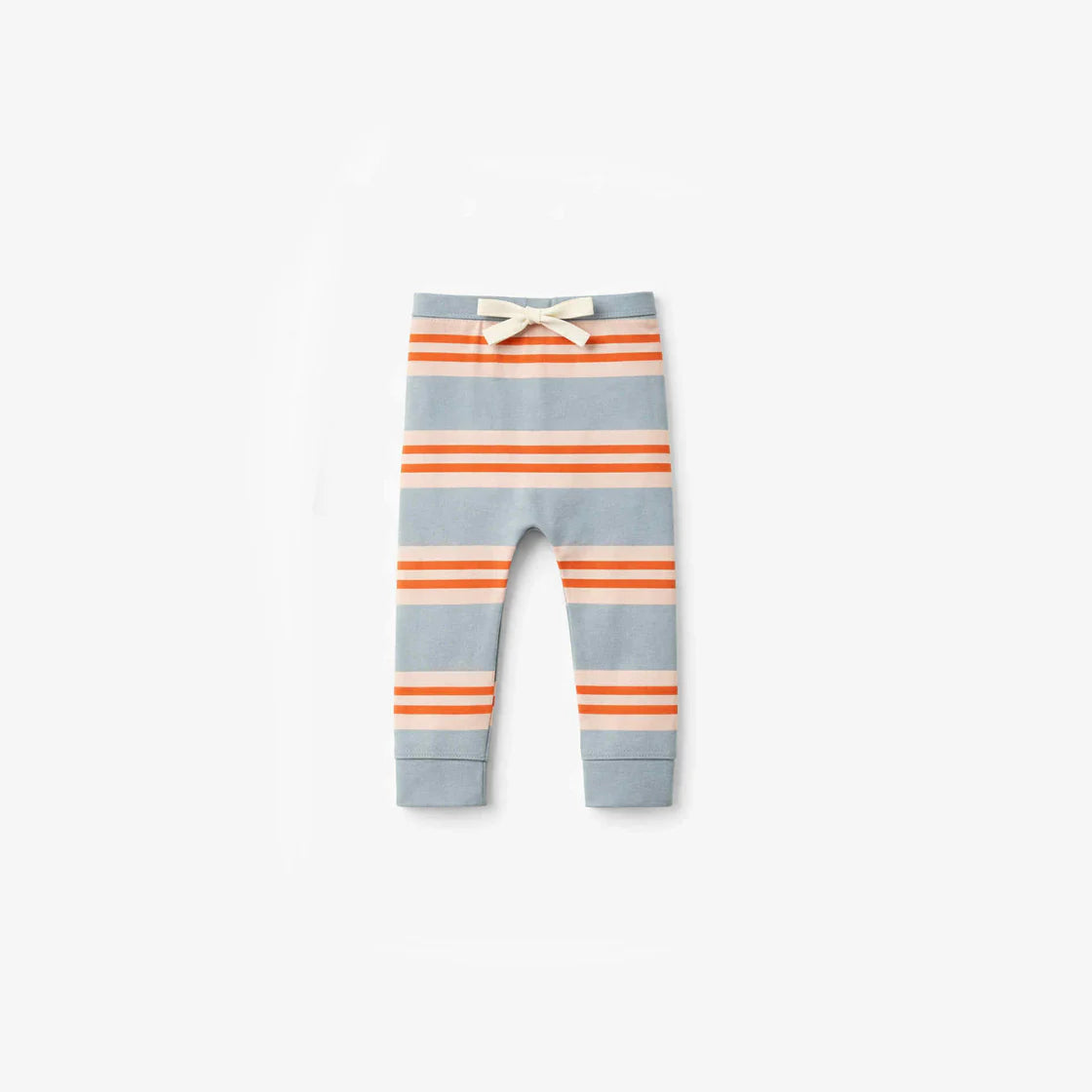 the rest roll-up simple pants - candy stripe