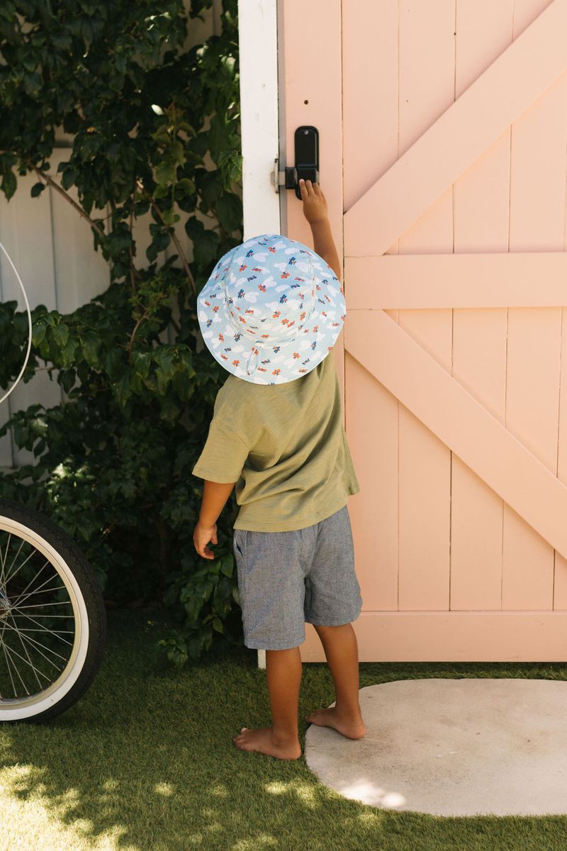 acorn kids high flyers wide brim bucket hat