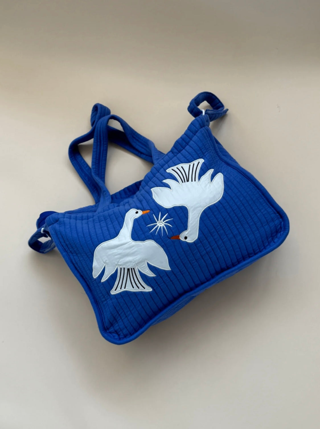 the by billie baby bag - blue