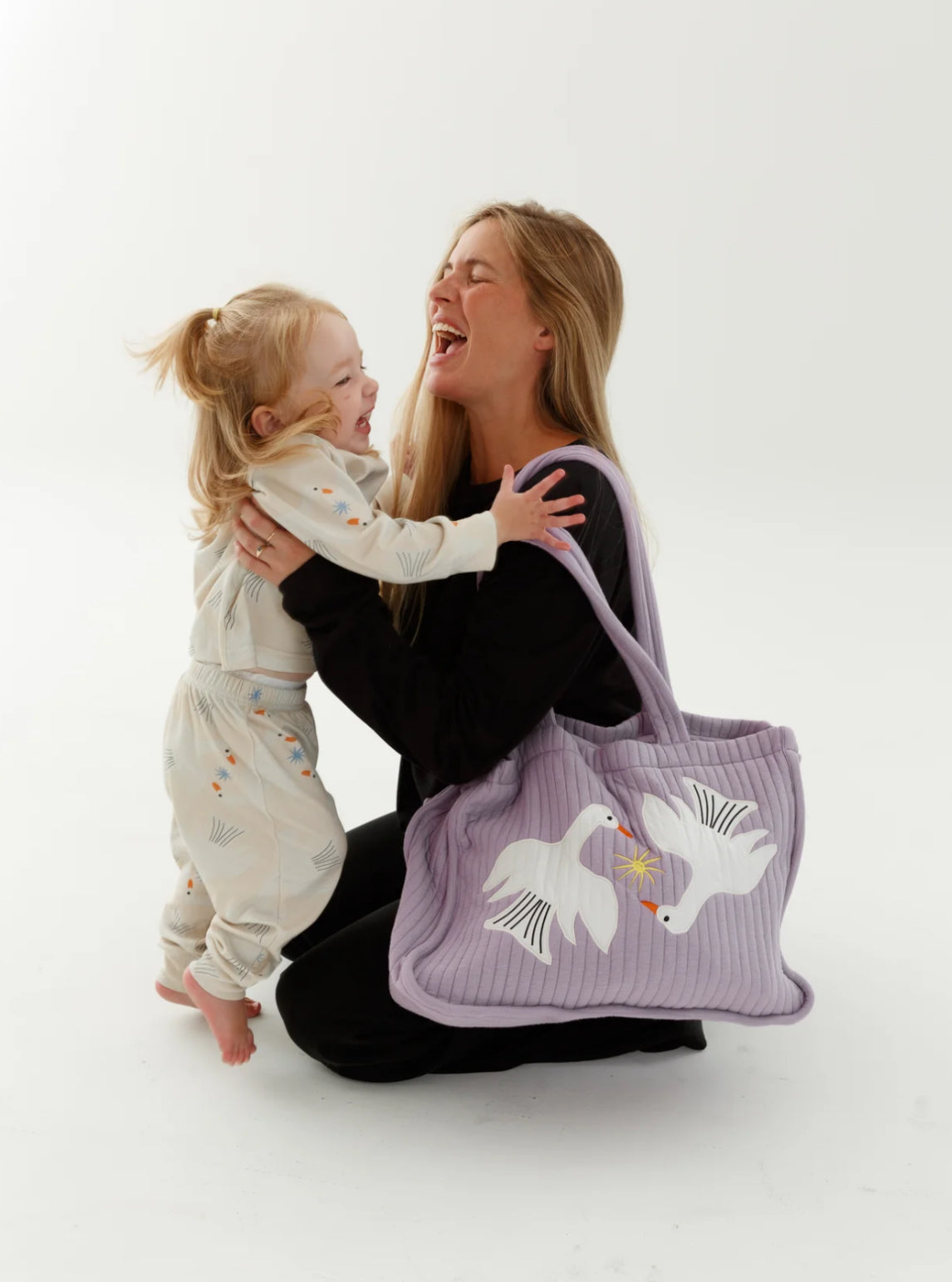 the by billie baby bag - lilac