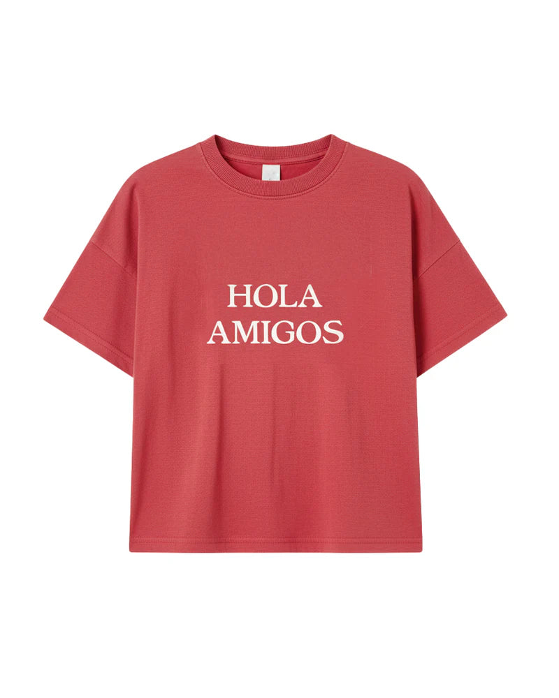 summer and storm oversized tee -  hola amigos