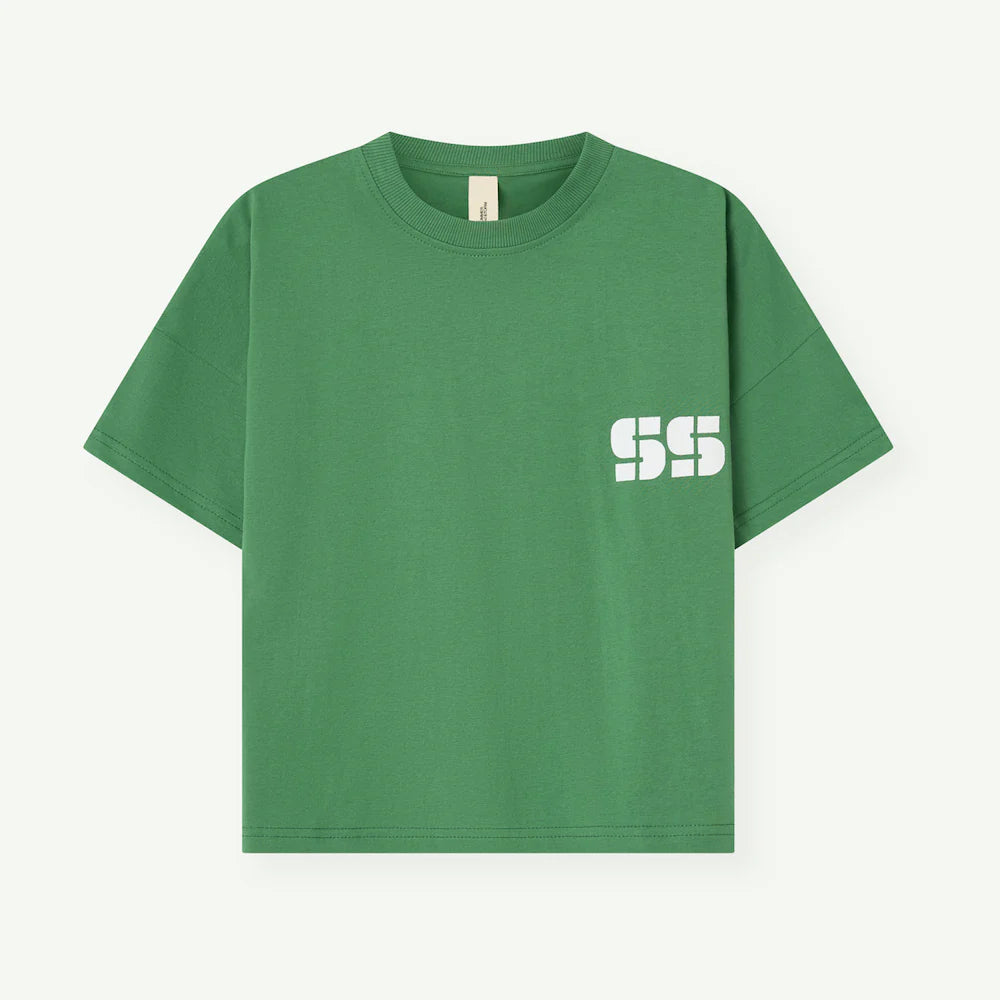 summer and storm oversized tee ss logo -  green