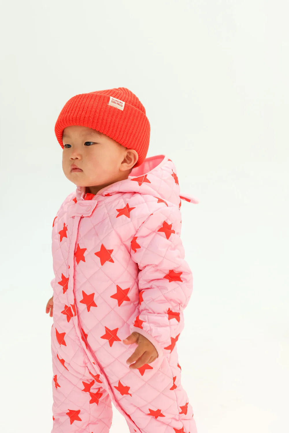 sunday siblings figo beanie - red - pre order