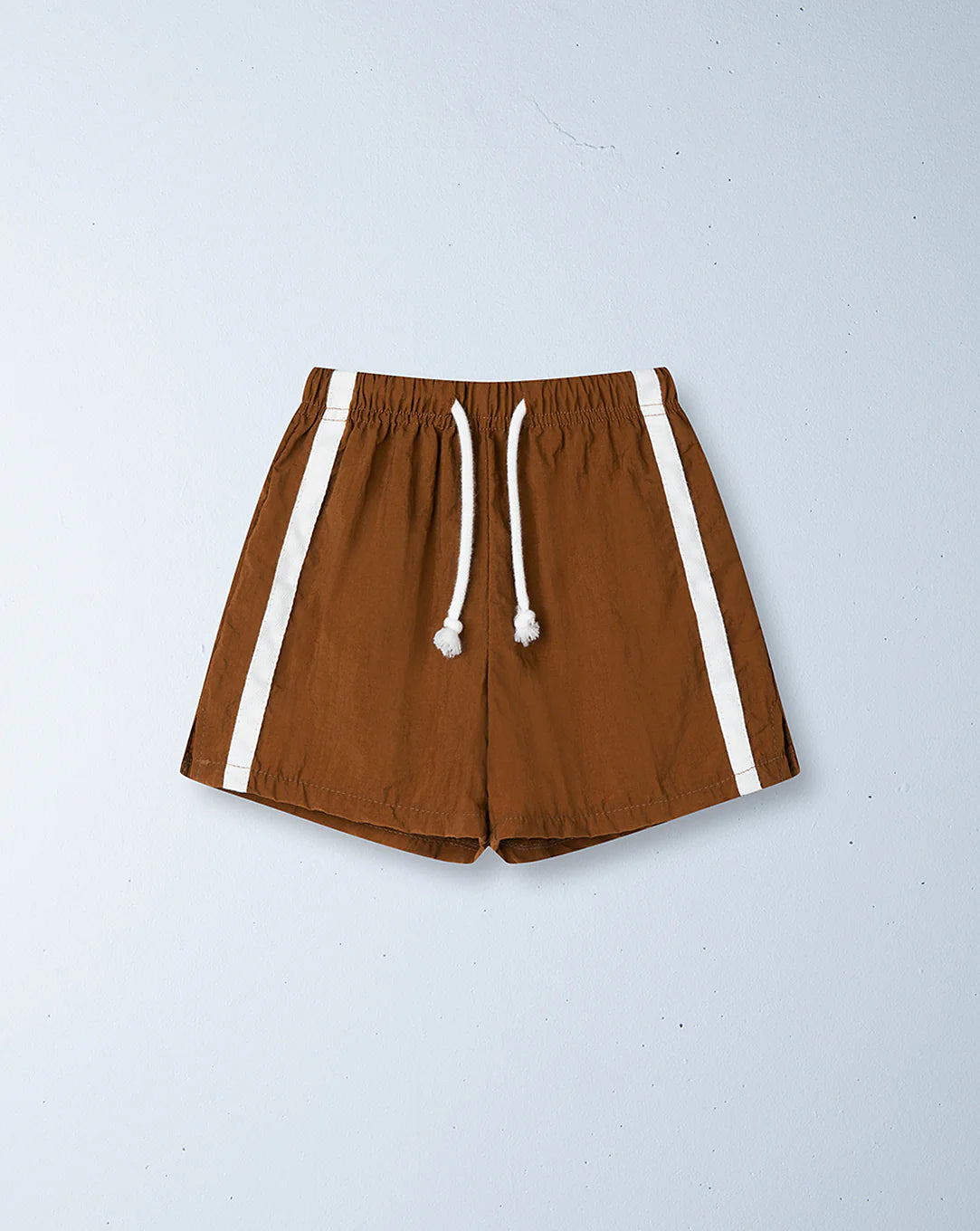 ziggy zaza twin stripe swim short - caramello