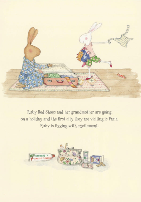 book - ruby red shoes goes to paris 10th anniv edition