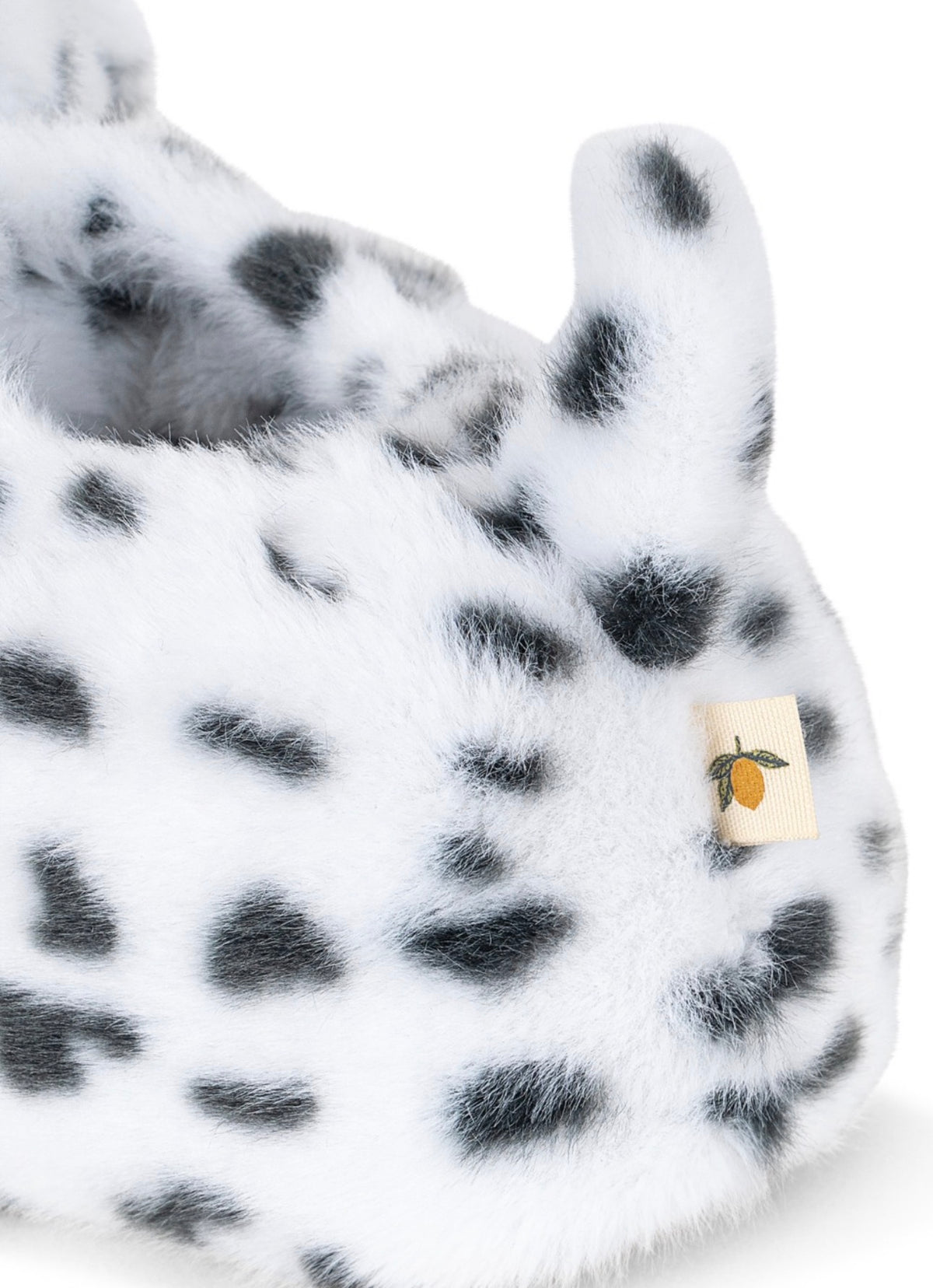 konges slojd dalmation dog footies - beige / black (pre order)